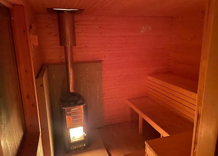 Modern House In With Wood-fired Sauna Σπίτι διακοπών Lyngen