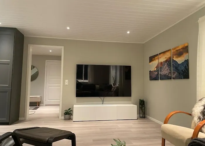 Modern House In With Wood-fired Sauna *